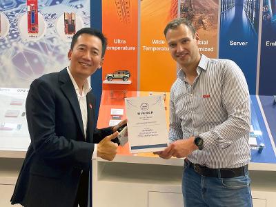 Innodisk wins Best-in-Show Award for Memory and Storage at Embedded World 2022