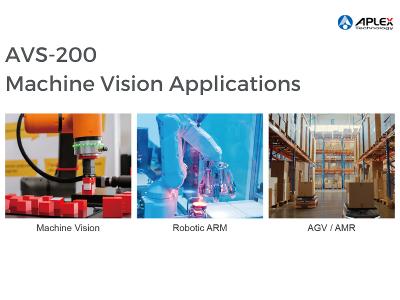Aplex AVS-200 Application Fields