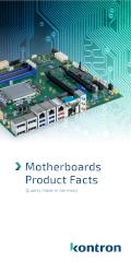 Kontron Motherboards Product Facts 2023