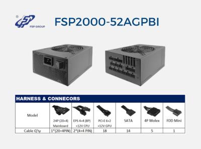FSP FSP2000-52AGPBI Harness & Connectors
