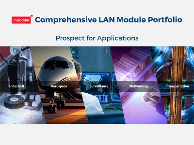 Innodisk Comprehensive LAN Solutions Application Fields