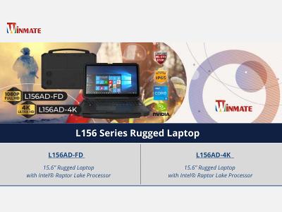 Winmate Rugged Laptops L156AD-FD and L156AD-4K Overview