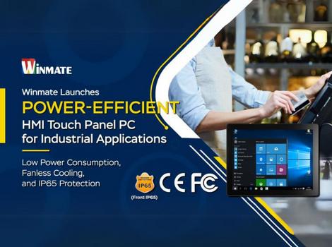Winmate Launches Power-Efficient HMI Touch Panel PC for Industrial ...