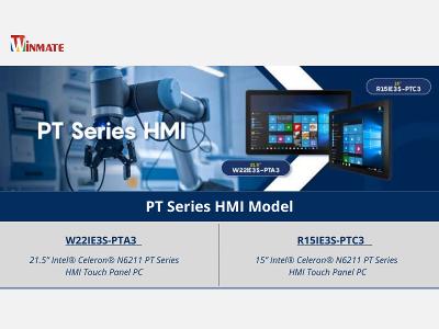 Winmate HMI Touch Panel PCs W22IE3S-PTA3 and R15IE3S-PTC3 Overview