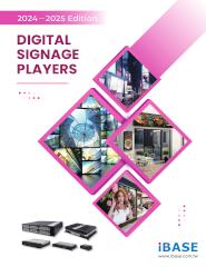 IBASE Digital Signage Players 2024-2025