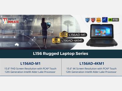 Winmate Rugged Laptop L156AD-M1 and L156AD-4KM1 Overview