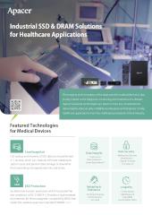 Apacer Industrial SSD & DRAM Solutions for Healthcare Applications Flyer 2024