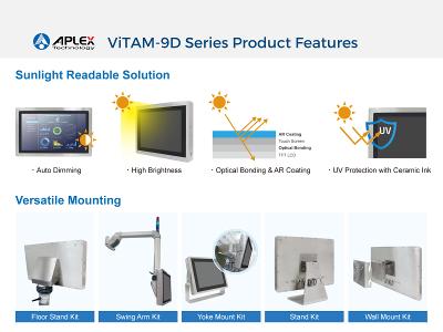 Aplex ViTAM-9D Series Product Features