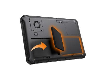 Darveen RTC-I116 Rugged Tablet with Dual Hot-Swappable Batteries to Maximize Uptime in the Field
