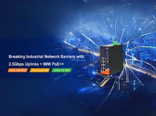 ORing Powers the Next Generation of Industrial Connectivity with 2.5Gbps Uplinks and 90W Power Output