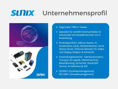 Sunix Unternehmensprofil