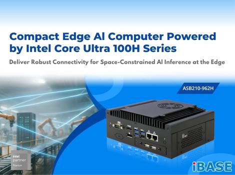 Compact Edge AI Computer Powered by Intel Core Ultra 100H Series ...