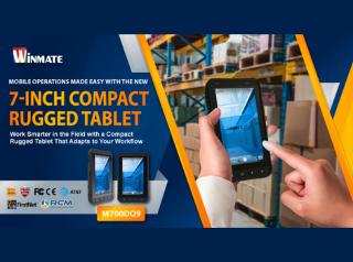 Mobile Operations Made Easy with the New 7-inch Compact Rugged Tablet