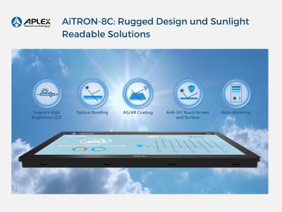 AiTRON-8C: Rugged Design und Sunlight Readable Solutions AiTRON-8C: Rugged Design und Sunlight Readable Solutions