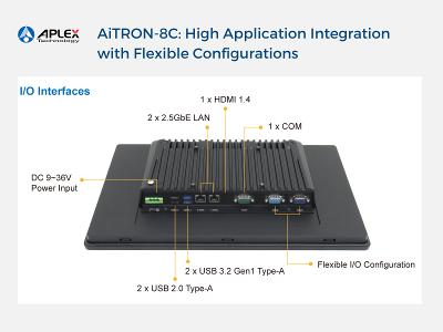 AiTRON-8C: High Application Integration with Flexible Configurations AiTRON-8C: High Application Integration with Flexible Configurations