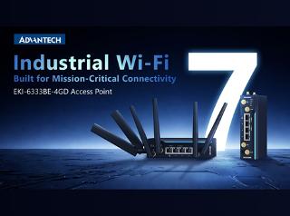 Advantech Launches Industrial Wi-Fi 7 Access Point for Mission-Critical Connectivity