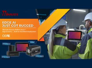 Edge AI Just Got Rugged - Winmate Releases NVIDIA Jetson™ Edge AI Series