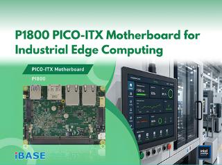 PI800 PICO-ITX Motherboard for Industrial Edge Computing