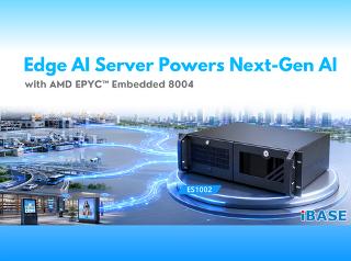 ES1002 Edge AI Server Powers Next-Gen AI with AMD EPYC™ Embedded 8004