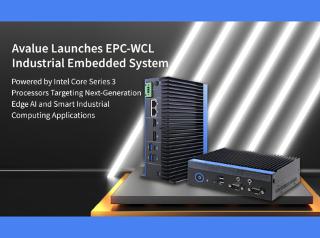 Avalue bringt das EPC-WCL Industriefeld-System auf den Markt, das von Intel Core Serie 3 Prozessoren angetrieben wird.