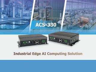 Einsatz von Industrial Edge AI Computing mit dem ACS-330