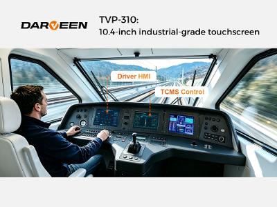 TVP-310: 10.4-inch industrial-grade touchscreen
