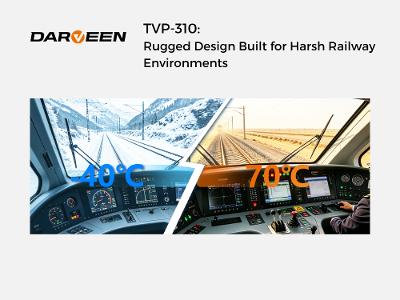 TVP-310: Rugged Design Built for Harsh Railway Environments