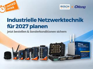 Industrielle Netzwerktechnik: ORing Sonderaktion bei ROSCH Computer