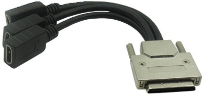 M12-P107 | M12-P107H -> M12-P107 with VHDCI Cable to 3xHDMI